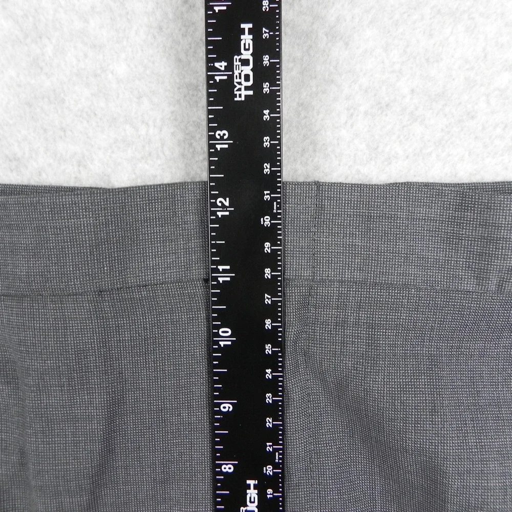 Jos A Bank Pants Mens 42x29 Travelers Wool Dress Slacks Suit Formal Pleated Gray